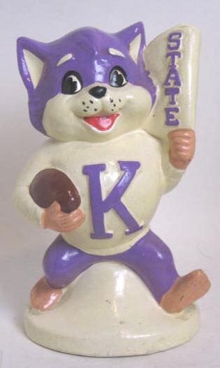 VINTAGE KANSAS STATE MASCOT BANK