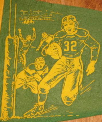 40's/50's GREEN BAY PACKERS PENNANT