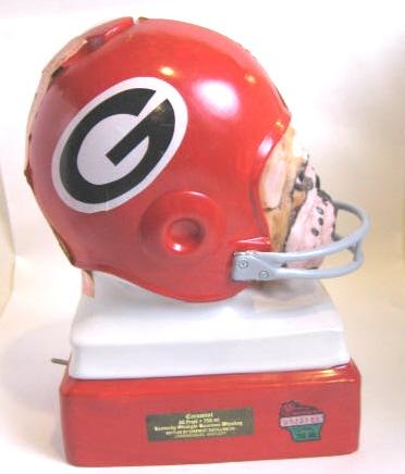 VINTAGE HOFFMAN' GEORGIA BULLDOGS HELMET DECANTER