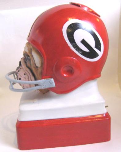 VINTAGE HOFFMAN' GEORGIA BULLDOGS HELMET DECANTER