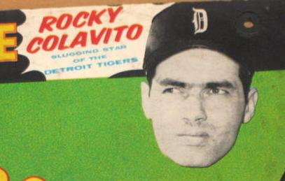 60's ROCKY COLAVITO's BASEBALL DART GAME