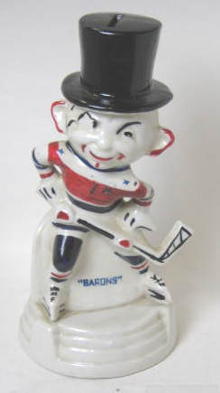 Cleveland Barons Hockey Mascot, Vintage Apparel