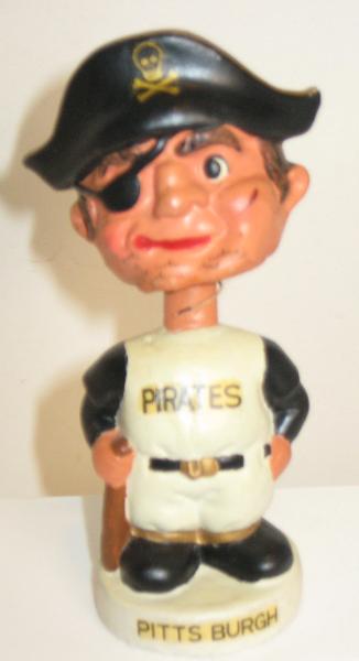 60's PITTSBURGH PIRATES mini BOBBING HEAD