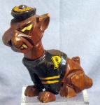 50s PITTSBURGH PANTHERS "CARTER-HOFFMAN" STATUE