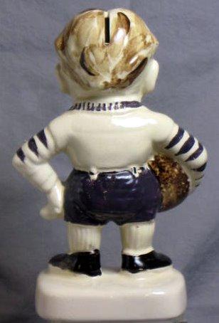50's/60's STANFORD POTTERY FOOTBALL BANK