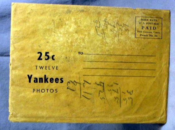 1958 NEW YORK YANKEES PHOTO PACK