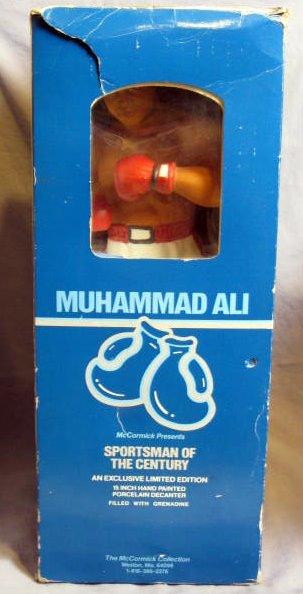1981 MUHAMMAD ALI DECANTER w/BOX