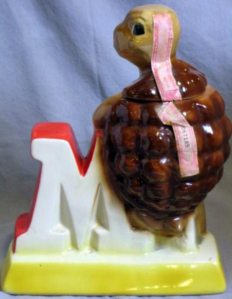 1974 MARYLAND TERPS MASCOT DECANTER
