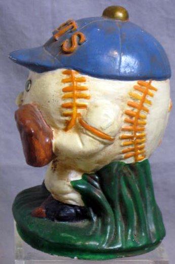 VINTAGE NEW YORK METS MASCOT STATUE