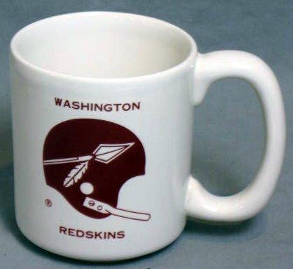 VINTAGE WASHINGTON REDSKINS MUG & GLASS