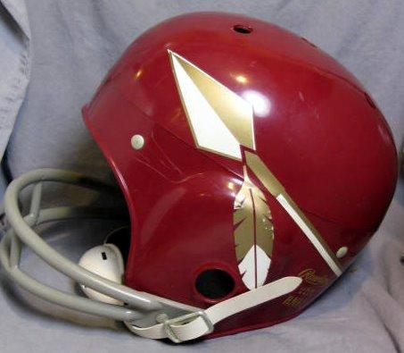 60's WASHINGTON REDSKINS SPEAR HELMET - YOUTH SIZE