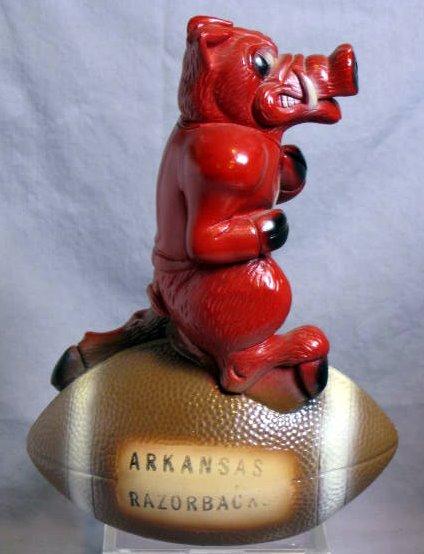 60's ARKANSAS RAZORBACKS MASCOT STATUE