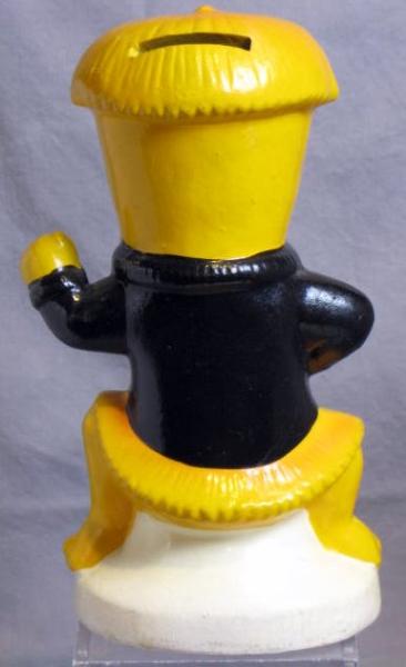 VINTAGE WITCHITA STATE SHOCKERS MASCOT BANK