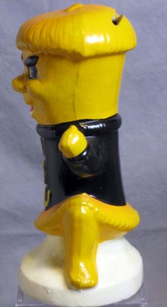 VINTAGE WITCHITA STATE SHOCKERS MASCOT BANK