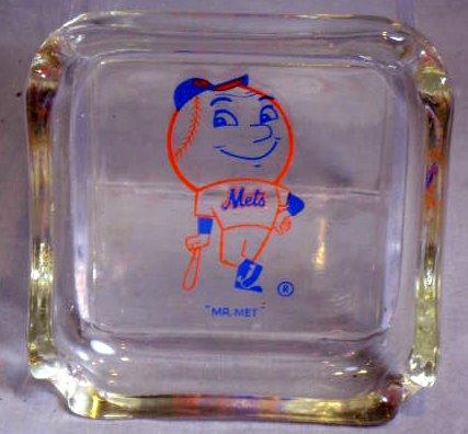 60's MR. MET MUG & ASHTRAY