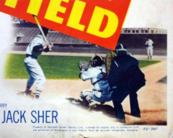 1953 THE KID FROM LEFT FIELD MOVIE POSTER