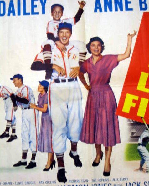 1953 THE KID FROM LEFT FIELD MOVIE POSTER