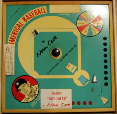 1961 NORM CASH BASEBALL GAME