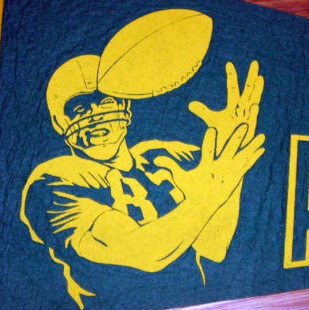 60's GREEN BAY PACKERS PENNANT