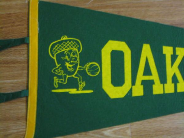 60's ABA OAKLAND OAKS PENNANT