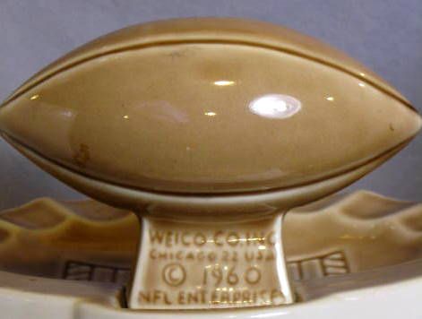 1960 GREEN BAY PACKERS WEICO ASHTRAY