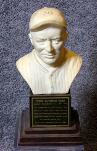 1963 TY COBB HALL OF FAME BUST