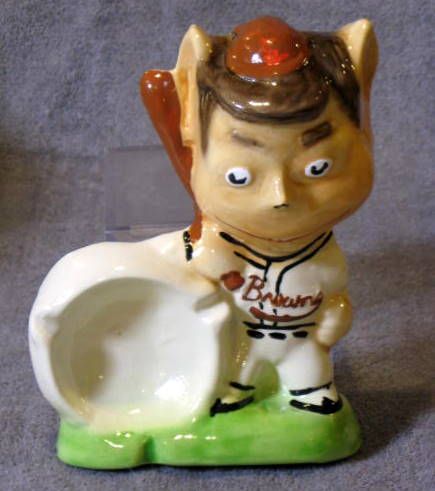 50'S ST. LOUIS BROWNS GIBBS-CONNER ASHTRAY