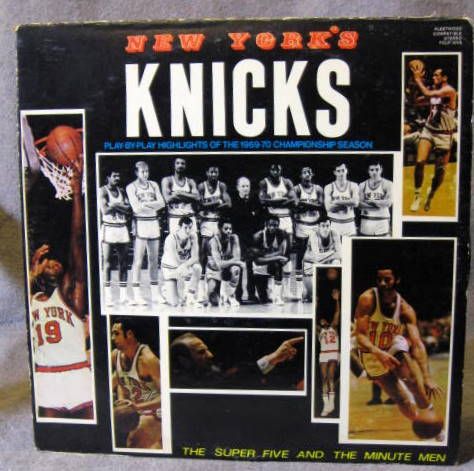 1970 NEW YORK KNICKS CHAMPIONSHIOP RECORD
