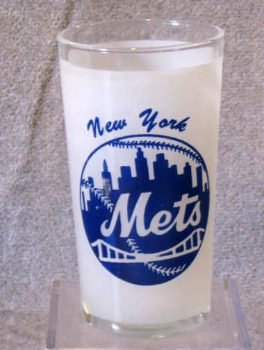 60's NEW YORK METS GLASS