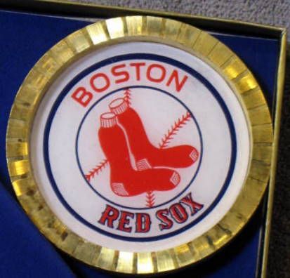 1968 BOSTON RED SOX COASTER SET w/BOX