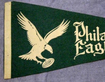 Lot Detail - VINTAGE PHILADELPHIA EAGLES PENNANT