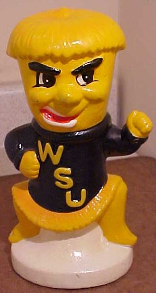 60's WICHITA STATE MASCOT BANK