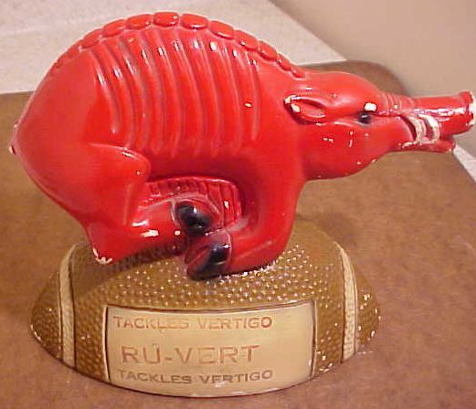 1960'S ARKANSAS RAZORBACK MASCOT STATUE