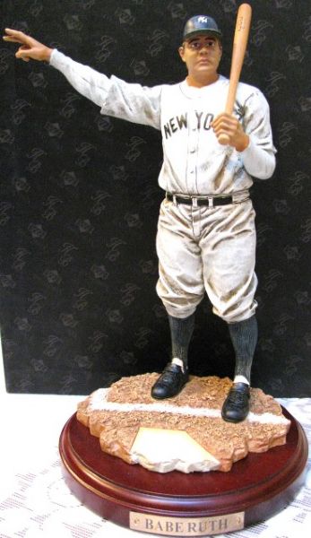 BABE RUTH CALLED SHOT BASEBALL STATUE UPPER DECK