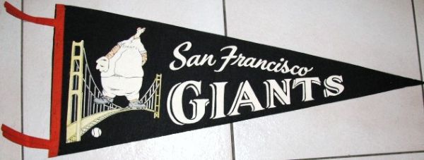 50'S SAN FRANCISCO GIANTS BASEBALL PENNANT