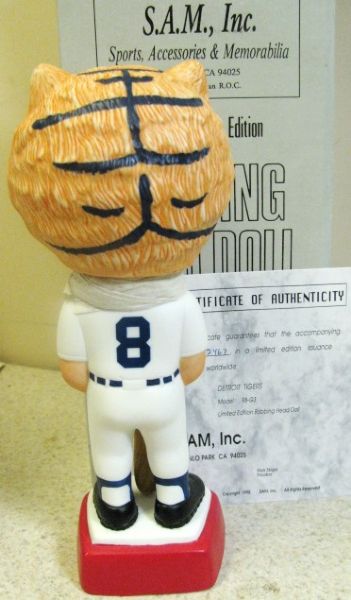 SAMS 1998 DETROIT TIGERS MASCOT BOBBLE HEAD 