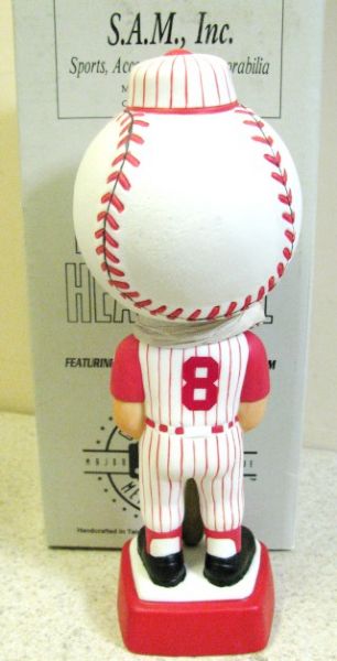 SAMS 1998 CINCINNATI REDS MASCOT BOBBLE HEAD 