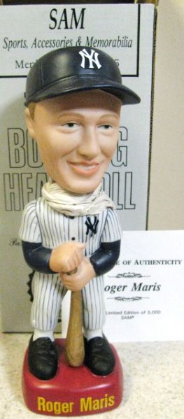 SAMS ROGER MARIS BOBBLEHEAD