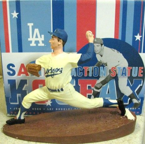 SANDY KOUFAX LA DODGERS STADIUM GIVEAWAY STATUE