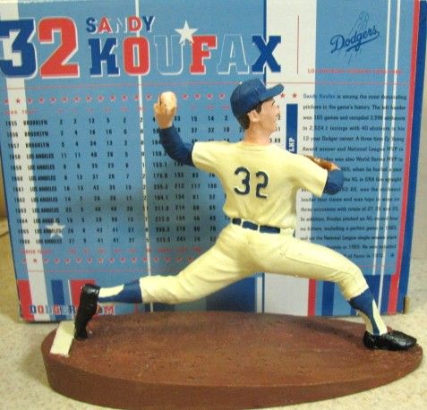 SANDY KOUFAX LA DODGERS STADIUM GIVEAWAY STATUE