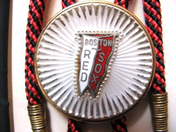 60'S BOSTON RED SOX LARIAT TIE IN BOX