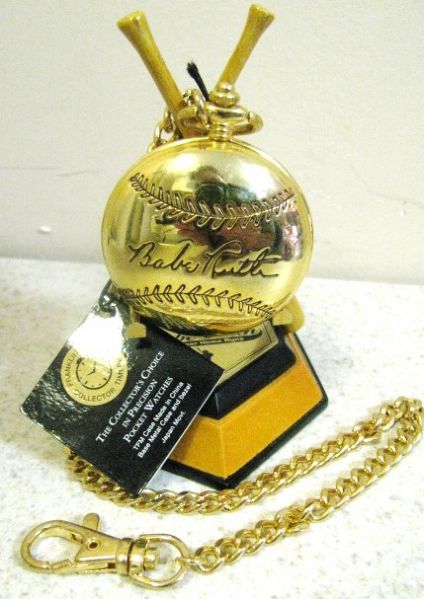 BABE RUTH FRANKLIN MINT POCKET WATCH