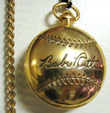 BABE RUTH FRANKLIN MINT POCKET WATCH