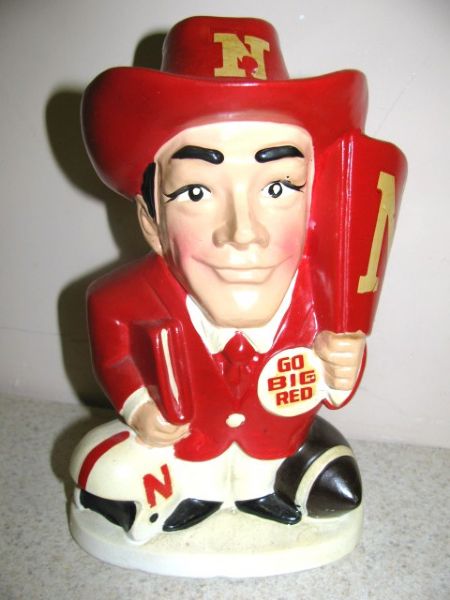 60'S NEBRASKA CORNHUSKERS FOOTBALL BANK