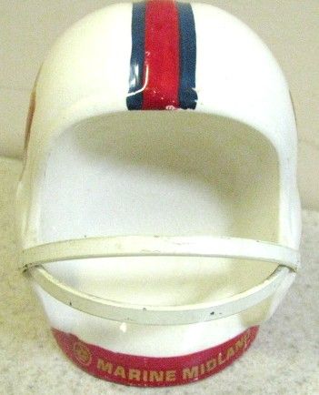 60'S BUFFALO BILLS METAL FOOTBALL HELMET 