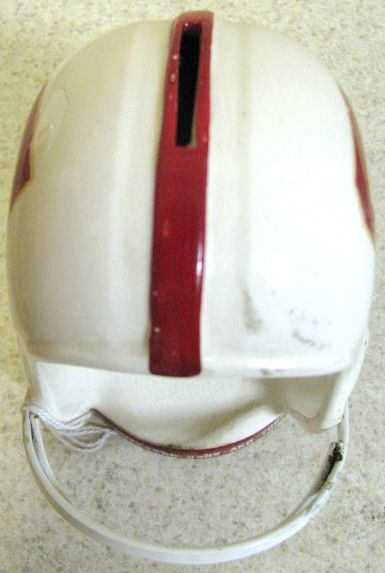 60'S STANFORD CARDINALS METAL FOOTBALL BANK