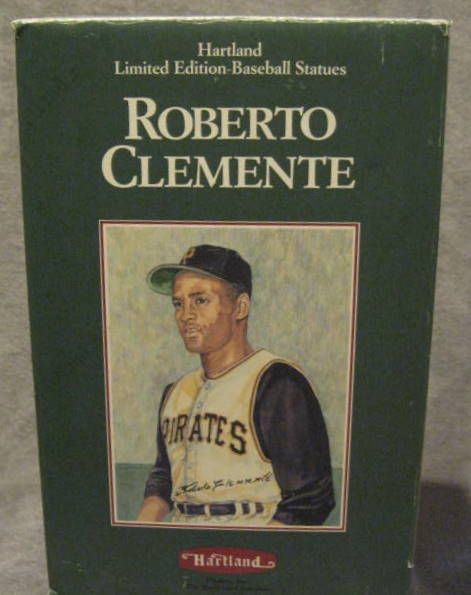 1990 ROBERTO CLEMENTE HARTLAND STATUE w/BOX