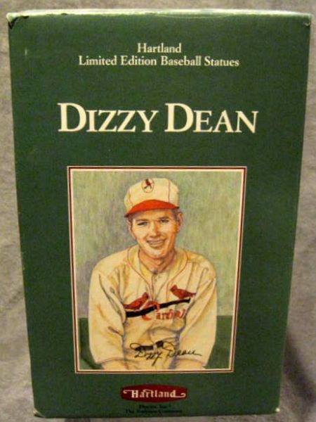 1990 DIZZY DEAN HARTLAND STATUE w/BOX