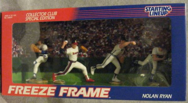 NOLAN RYAN FREEZE FRAME STARTING LINE-UP SET