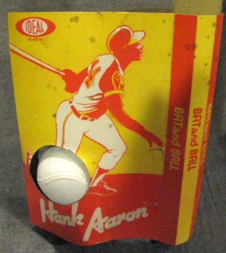 1974 HANK AARON BAT & BALL SET